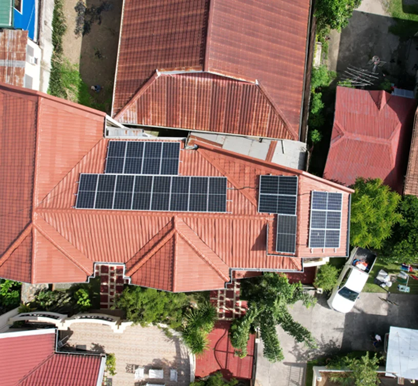 DR. JONATHAN “BONG” PLAZA, 8.0 kWp HYBRID with 200AH Lithium LIFEPO4 Battery)